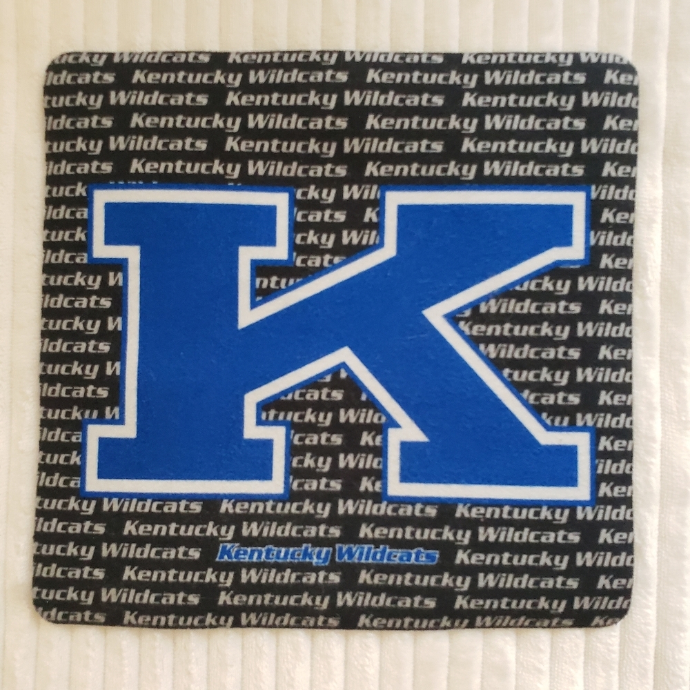 Kentucky Wildcats UK Blue Black & White Mousepad NWOT